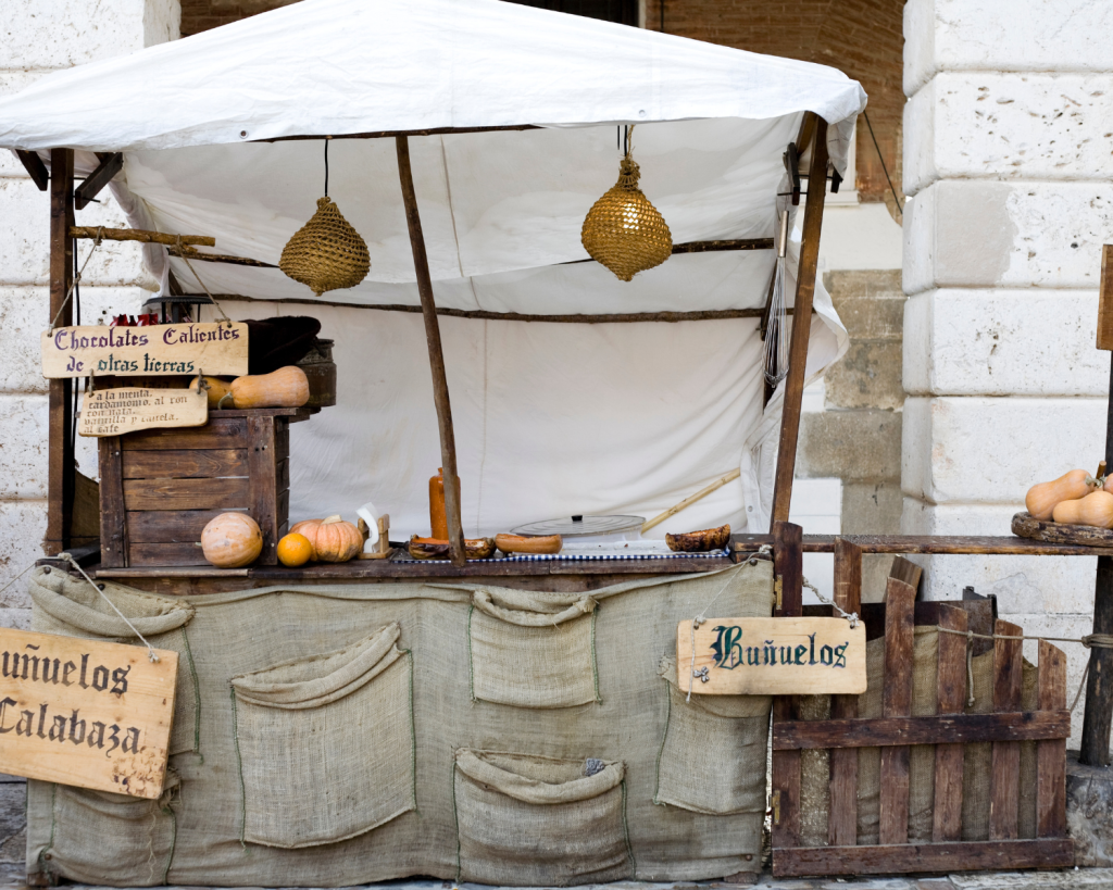 Der erste Weihnachtsmarkt der Welt fand in Wien statt.