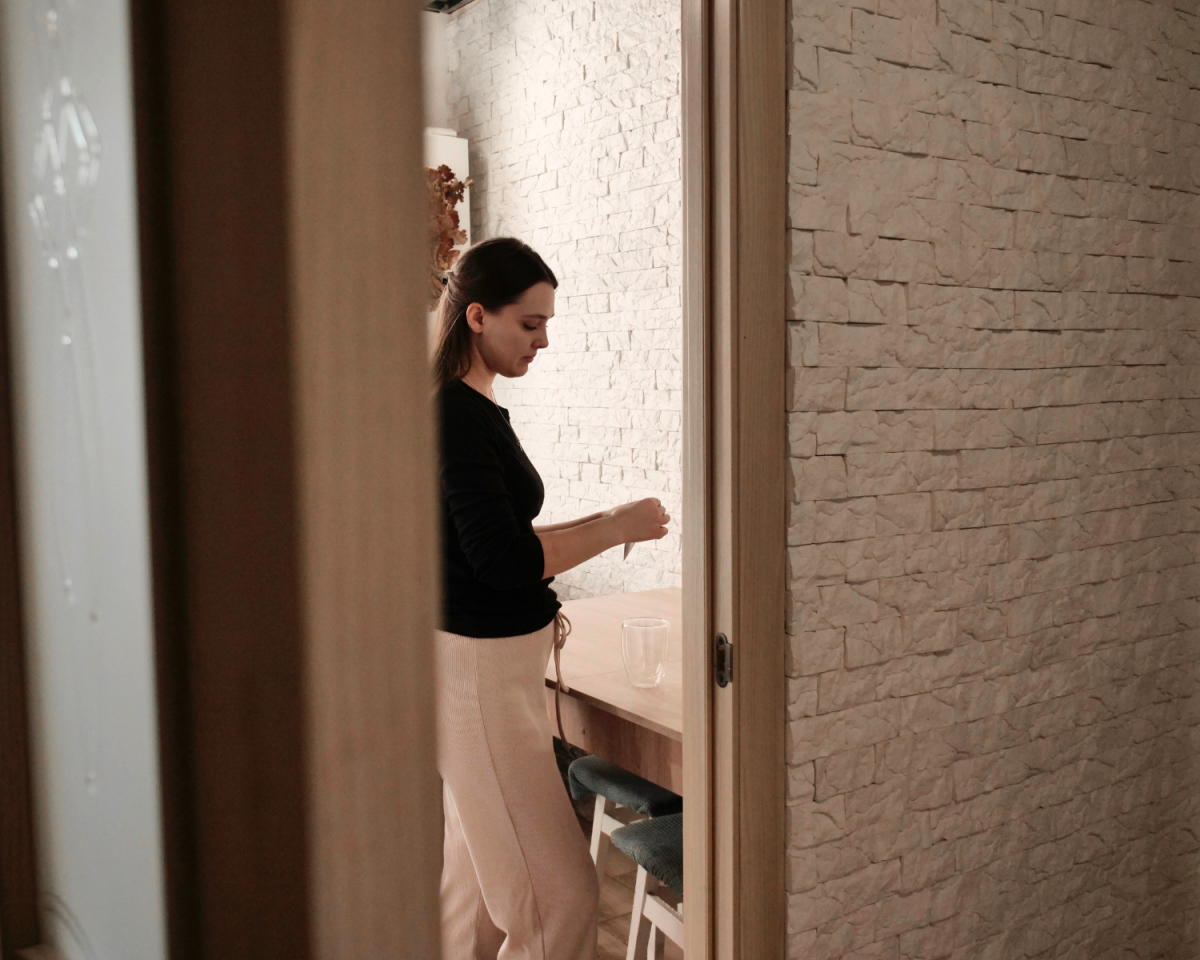 Einbruch geplant: Mit diesem Symbol markieren Kriminelle die Türen von „alleinlebenden Frauen“.