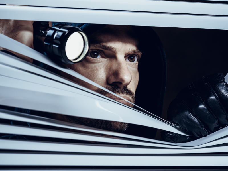 Einbruch geplant: Mit diesem Symbol markieren Täter Haushalte, in denen sich Bargeld befindet.